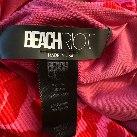 Beach Riot Rae PinkOne piece Love Leopard - Picture 4 of 4